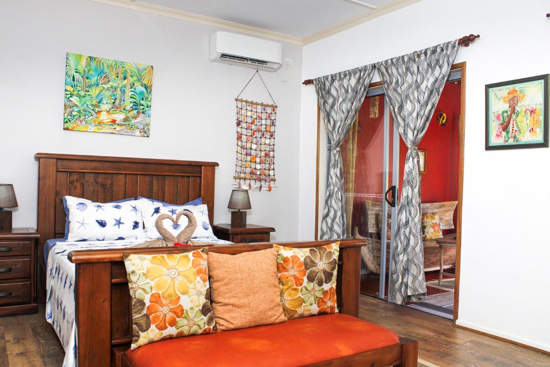 Nid'Aigle Lodge Baie Sainte Anne Kültér fotó