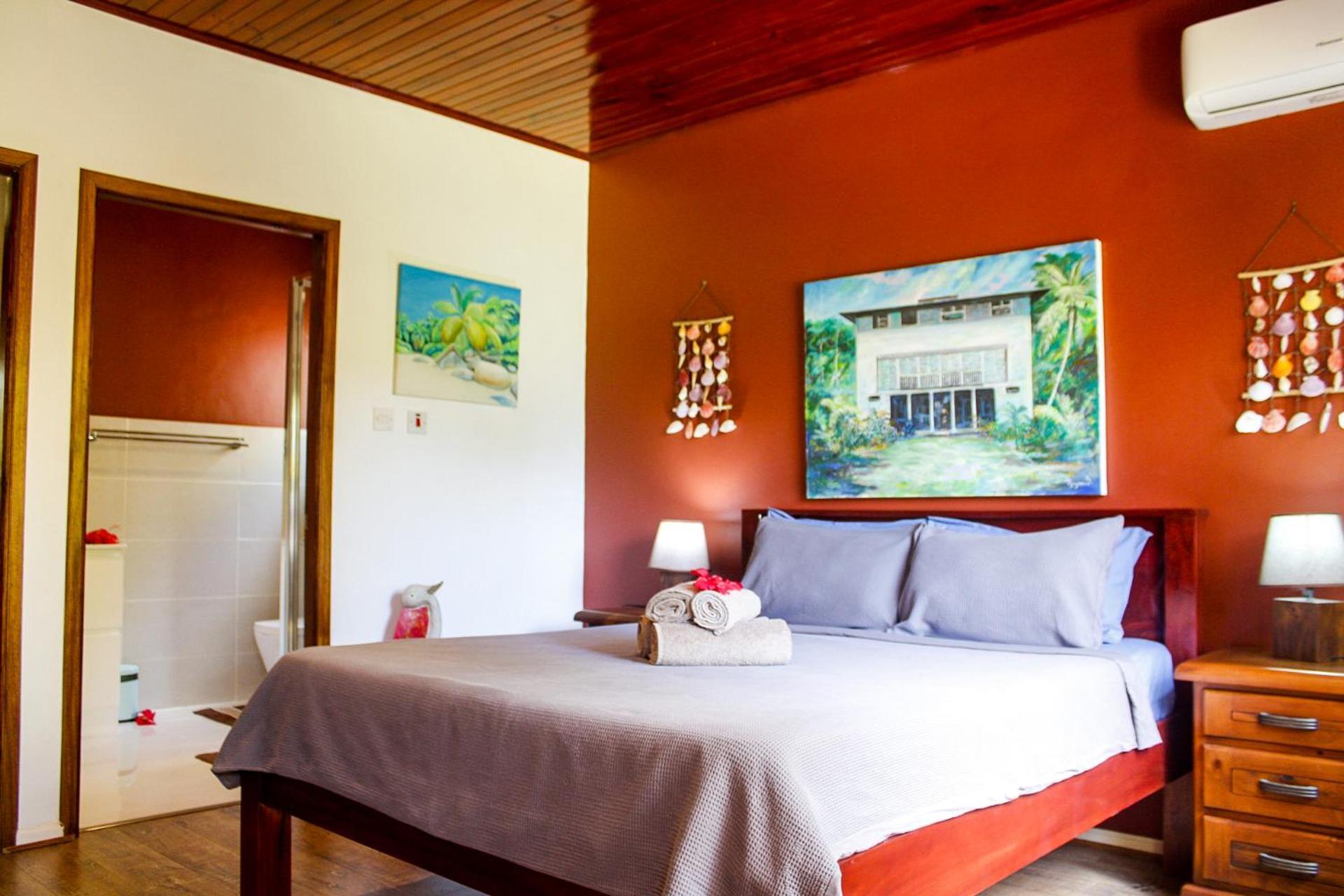 Nid'Aigle Lodge Baie Sainte Anne Kültér fotó