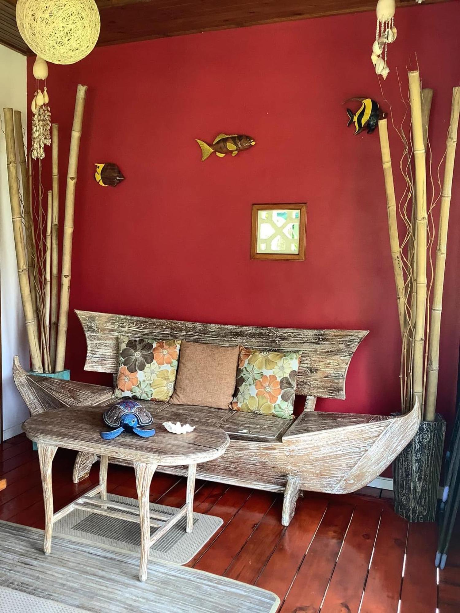 Nid'Aigle Lodge Baie Sainte Anne Kültér fotó