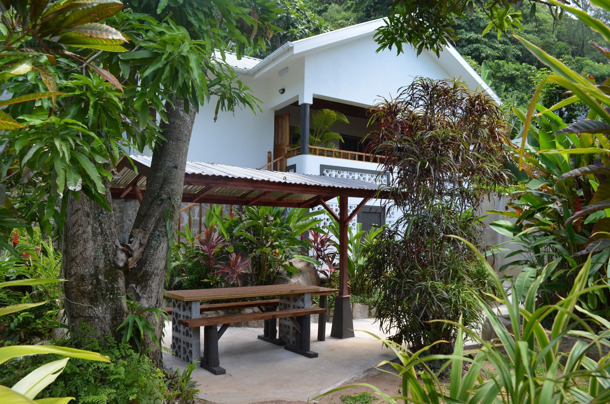 Nid'Aigle Lodge Baie Sainte Anne Kültér fotó